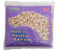 Pointer Milky Petite Bones Dog Treats (400g) (Multicoloured)