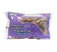 Pointer - Peanut Butter Flavoured Paws - Wheat Free Dog Treats with No Artificial Colours or Flavourings, Perfect for Healthy Teeth, 4 x 1.25kg