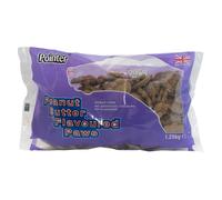 Pointer - Peanut Butter Flavoured Paws - Wheat Free Dog Treats with No Artificial Colours or Flavourings, Perfect for Healthy Teeth, 4 x 1.25kg