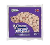 Pointer Salmon Burgers - Size: 400g - Treats for Dogs