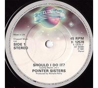 Pointer Sisters - should i do it 45 rpm single