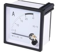 Pointer Type AC Ammeter SQ-72 5A 10A 20A 30A 50A Analog Panel Gauge Ampere Current Meter 1Pcs(300A(5A))