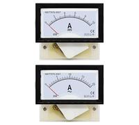 Pointer Type Mechanical Ammeter DC/AC 1A-50A Direct Connection Panel Size40mm* 70mm Hole Size 38 * 68mm 1Pcs(85L17 AC,15A)