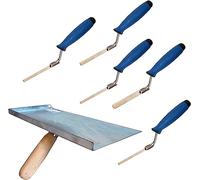 Pointing Brickwork Hawk & Finger Trowels Set, Jointing Brick Gaps Fill Fix Repair Tools DIY