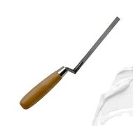 Pointing Trowel Brick Jointer - 10mm Stainless Steel Finger Trowel for Bricklaying, Mortar Pointing, and Tiling - Durable DIY Hand Tool