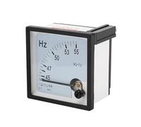 Pointing Type AC Frequency Meter SQ 72 380V Voltage Current Measuring Instrument 1Pcs(HZ380V45-55)