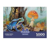 Poison Dart Frog 1000 Piece Jigsaw Puzzles for Adults Educational Challenge Puzzle Educational Jigsaw Puzzles for Challenging Family Activity Games Colorful Puzzles Hard Puzzle for 70x50cm/1000pcs Fa