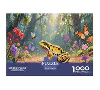 Poison Dart Frog 1000 Piece Jigsaw Puzzles for Adults Educational Challenge Puzzles for Adults Jigsaw Puzzles for Challenging Family Activity Games Colorful for Home Decor Gifts 70x50cm/1000pcs