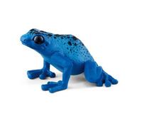 SCHLEICH 14864 Blue Poison Dart Frog Wild Life Toy Figurine for children aged 3-8 Years
