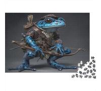 Poison Dart Frog Character Art,Rätsel Für Erwachsene 1000pcs (75x50cm),Herausforderungsspiele