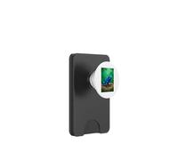 Poison Dart Frog deadly toxin tropical rainforest blue comic PopSockets PopWallet for MagSafe