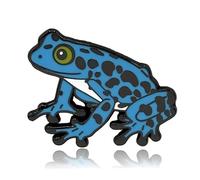 Poison Dart Frog Enamel Pin, 0, Metal, no gemstone