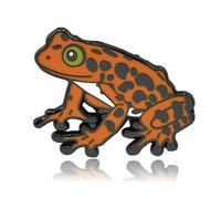 Poison Dart Frog Enamel Pin, 0, Metal, no gemstone
