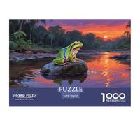 Poison Dart Frog Jigsaw Puzzles Puzzle for Adults Kids. 1000 Piece Great Gifts Challenge Toy Educational Games Home Decoration for Adults& Kids Age 14 Years Up 70x50cm/1000pcs