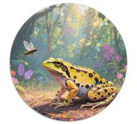 Poison Dart Frog Jigsaw Puzzles Puzzle for Adults Kids. 1000 Pieces Great Gifts Challenge Toy Educational Games Home Decoration for Adults& Kids Age 14 Years Up 1000pcs (67.5x67.5cm)