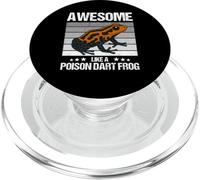 Poison Dart Frogs Awesome like a Poison Dart Frog PopSockets PopGrip for MagSafe