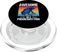 Poison Dart Frogs Awesome like a Poison Dart Frog PopSockets PopGrip for MagSafe