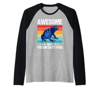 Poison Dart Frogs Awesome Like a Poison Dart Frog Raglan Baseball Tee