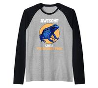 Poison Dart Frogs Awesome like a Poison Dart Frog Raglan Baseball Tee