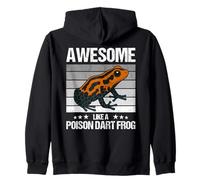 Poison Dart Frogs Awesome like a Poison Dart Frog Zip Hoodie