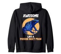 Poison Dart Frogs Awesome like a Poison Dart Frog Zip Hoodie