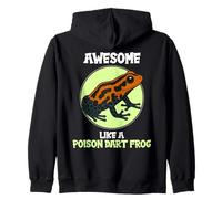 Poison Dart Frogs Awesome like a Poison Dart Frog Zip Hoodie