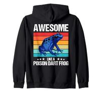 Poison Dart Frogs Awesome like a Poison Dart Frog Zip Hoodie