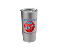 Poison Dart Frogs Cartoon Retro Frog Costa Rica Rocket Stainless Steel Insulated Tumbler