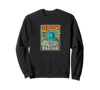 Poison Dart Frogs Cartoon Retro Protest Costa Rica Liberty Sweatshirt