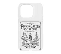 Poison Garden Social Club Gothic Botanical Case for iPhone 15 Pro
