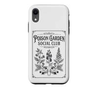 Poison Garden Social Club Gothic Botanical Case for iPhone XR