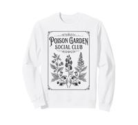 Poison Garden Social Club Gothic Botanical Sweatshirt
