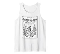 Poison Garden Social Club Gothic Botanical Tank Top