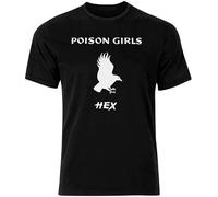 Poison Girls - Hex Logo Mens T Shirt Item : Anarchy, Punk, crass, Flux S Size XXL Black