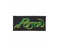 Poison Glam Metal Band Patch Badge Embroidered Iron on Applique Patch Accessory