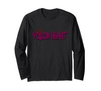 Poison Heart Graffiti Red Love Urban Art Design Long Sleeve T-Shirt