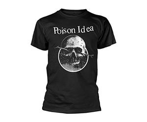Poison Idea 'Skull Logo' (Black) T-Shirt (large)
