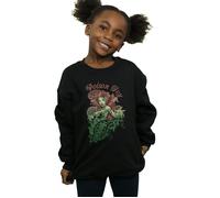 Poison Ivy Paisley Sweatshirt DC Comics Black 12-13 Years