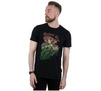 Poison Ivy Paisley T-Shirt DC Comics Black L