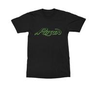 Poison Men's Vintage Logo T-Shirt in Black | Size: Medium Poison Black M