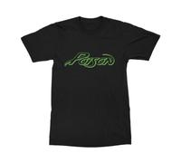 Poison - Rock Off Poison Men'S Tee: Vintage Logo (Small) Merchandising Ufficiale
