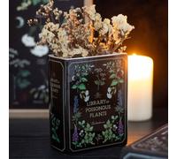 Poisonous Plants Book Vase - Dark Elegant Floral Decor