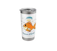 Poisson d'Avril Fish Stainless Steel Insulated Tumbler