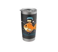 Poisson d'Avril Fish Stainless Steel Insulated Tumbler