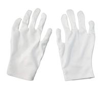 Poitcaui Cotton Gloves Formal Work Uniform Dirt-resistant Work Etiquette Art Handling Crafting Jewelry Magician White Men Adult for Women