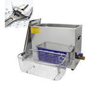 PoiToe 6l Ultrasonic Contact Lens Cleaner Machine with Timer and Temperature Control,Specially Designed for Cleaning Small Items Such as Eyeglasses, Jewelry, And Dentures 6L