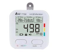 PoiToe Carbon Dioxide Concentration Detector, Indoor Air Quality, Temperature and Humidity Monitor, Can Be Placed or Mounted on the Wall, Suitable for Bedrooms, Offices, Classrooms, Workshops