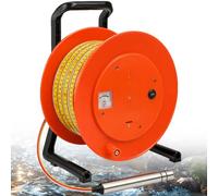 PoiToe Deep Well Water Level Meter, Buzzer Indication with Marked Tape 30m