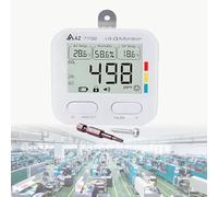 PoiToe Indoor Air Quality Monitor, CO₂, Temperature and Humidity Monitor, Suitable for Spaces Without Sockets Such as Home Bedrooms, Cultural Relics Exhibition Halls or Art Exhibition Halls