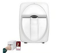 PoiToe Portable Nail Art Printer, Supports Wifi, DIY Digital Mobile 3D Nail Art Machine, Completes Printing in 30 Seconds, Integrates Printing and Drying, Over 1000 Images White